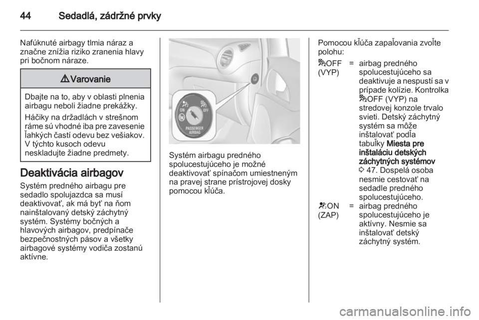 OPEL ADAM 2013.5  Používateľská príručka (in Slovak) 