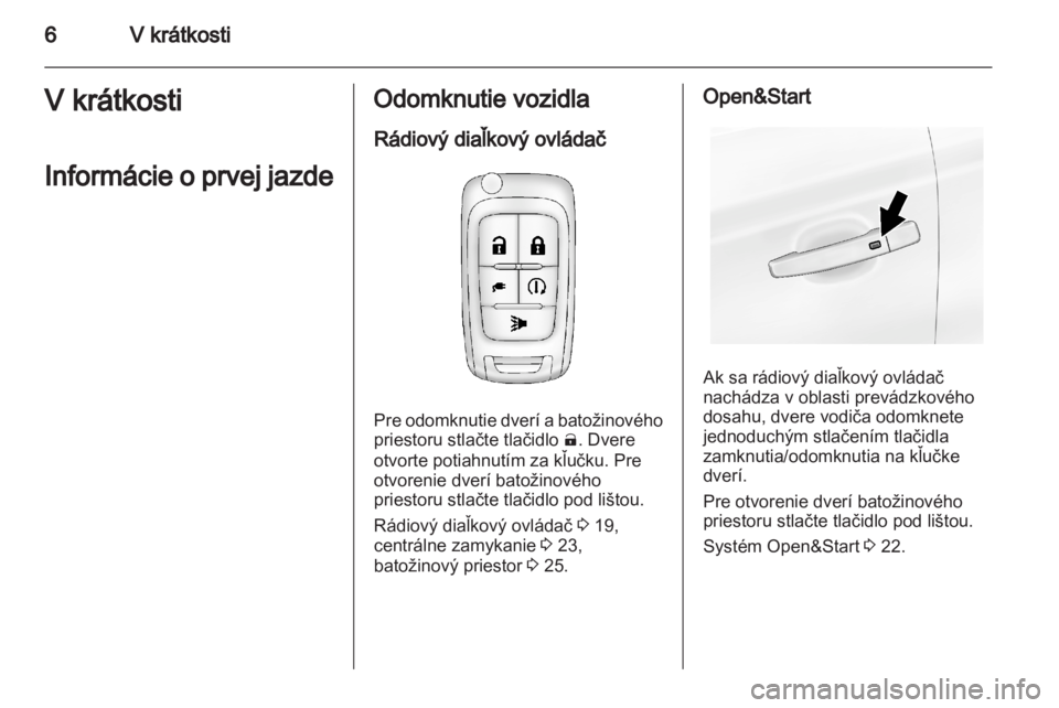 OPEL AMPERA 2012  Používateľská príručka (in Slovak) 