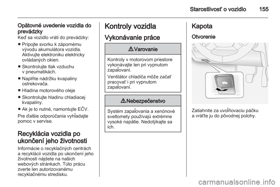 OPEL ANTARA 2011  Používateľská príručka (in Slovak) 