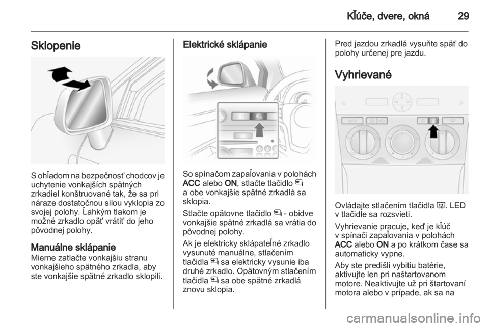 OPEL ANTARA 2011  Používateľská príručka (in Slovak) 