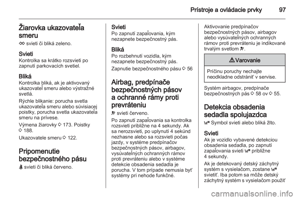 OPEL ASTRA H 2011.5  Používateľská príručka (in Slovak) 