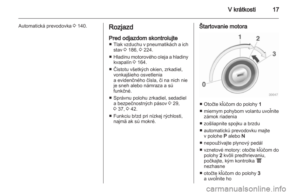 OPEL ASTRA J 2011  Používateľská príručka (in Slovak) 
