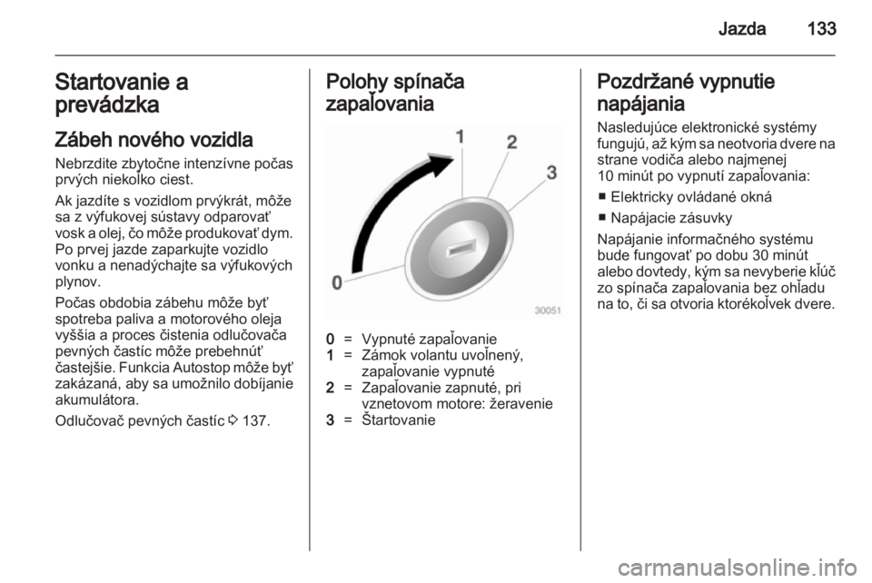 OPEL CASCADA 2013.5  Používateľská príručka (in Slovak) 