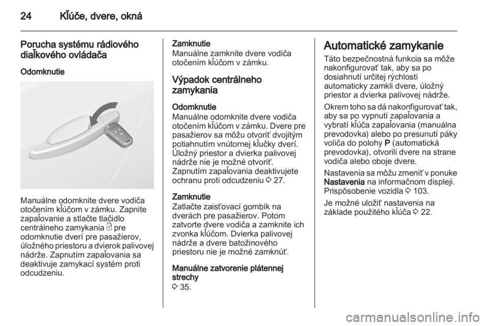 OPEL CASCADA 2013.5  Používateľská príručka (in Slovak) 