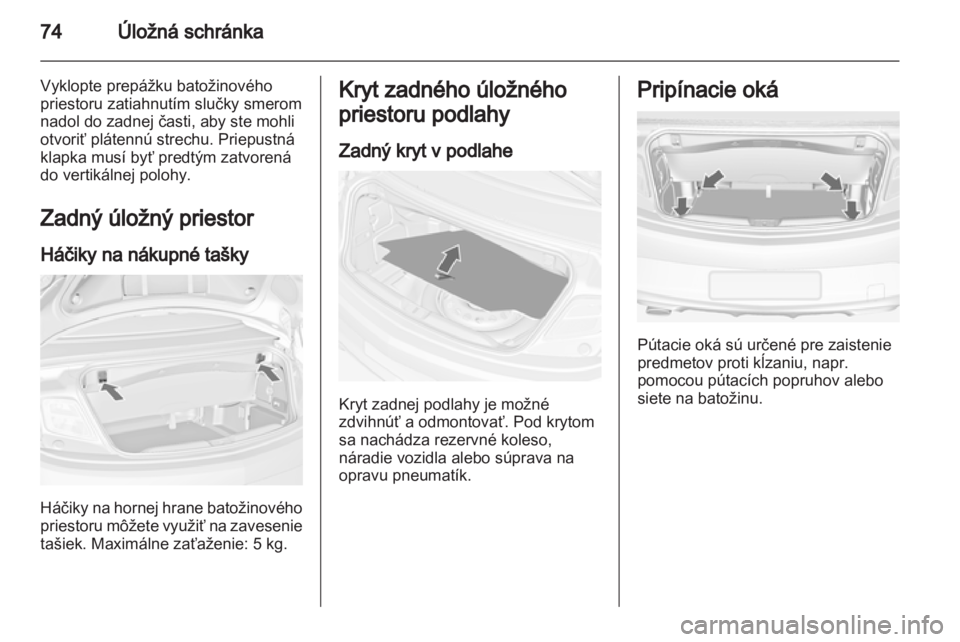 OPEL CASCADA 2013.5  Používateľská príručka (in Slovak) 