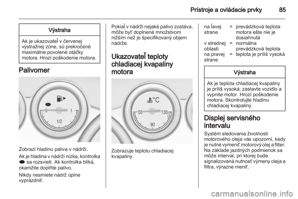 OPEL CASCADA 2013.5  Používateľská príručka (in Slovak) 