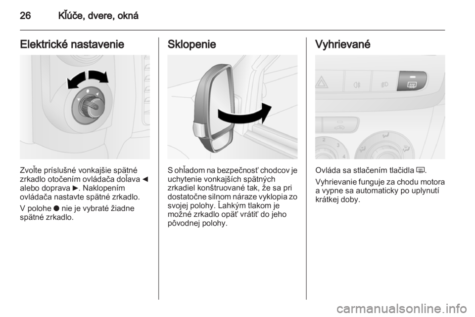 OPEL COMBO D 2013  Používateľská príručka (in Slovak) 