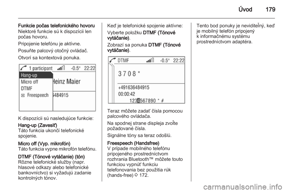 OPEL CORSA 2010.5  Návod na obsluhu informačného systému (in Slovak) 