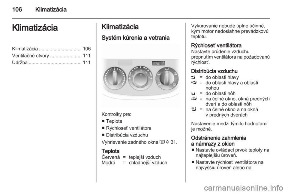 OPEL CORSA 2010.5  Používateľská príručka (in Slovak) 