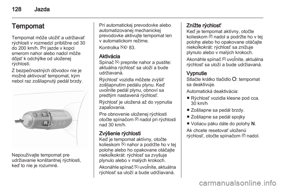 OPEL CORSA 2010.5  Používateľská príručka (in Slovak) 