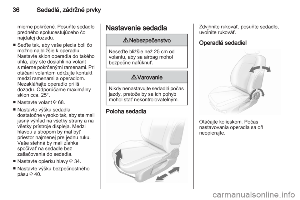OPEL CORSA 2012.5  Používateľská príručka (in Slovak) 