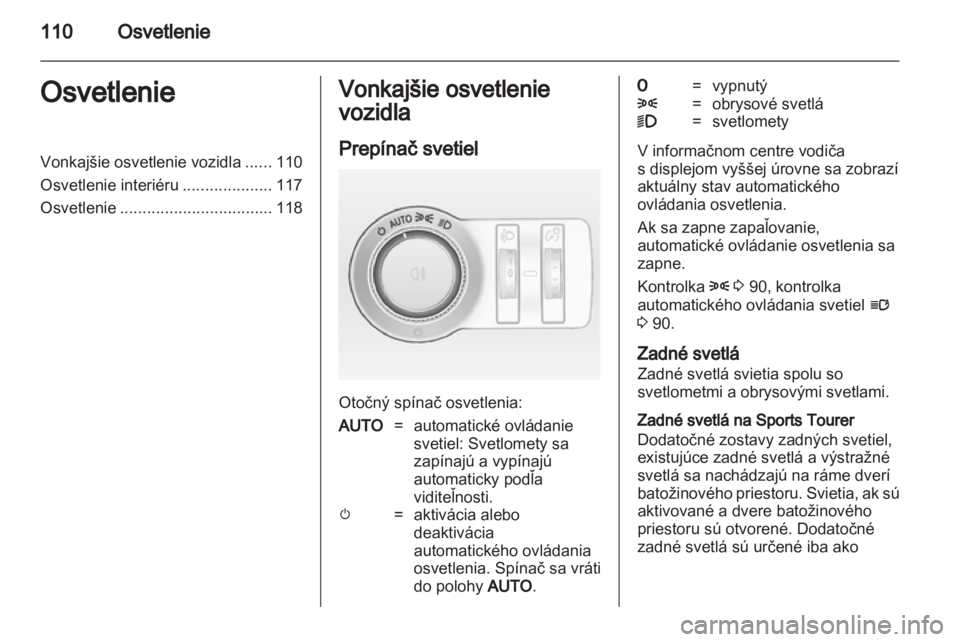 OPEL INSIGNIA 2010.5  Používateľská príručka (in Slovak) 