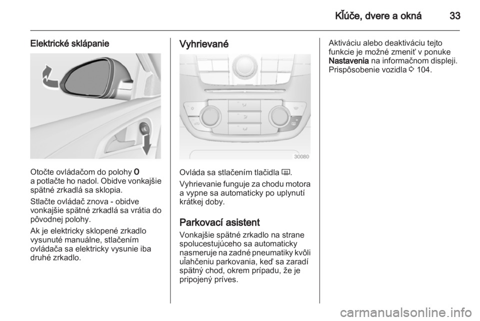 OPEL INSIGNIA 2010.5  Používateľská príručka (in Slovak) 