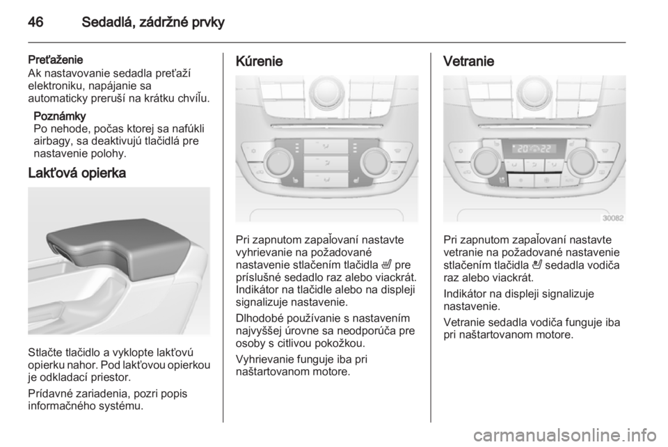 OPEL INSIGNIA 2010.5  Používateľská príručka (in Slovak) 