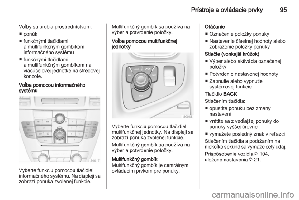 OPEL INSIGNIA 2010.5  Používateľská príručka (in Slovak) 