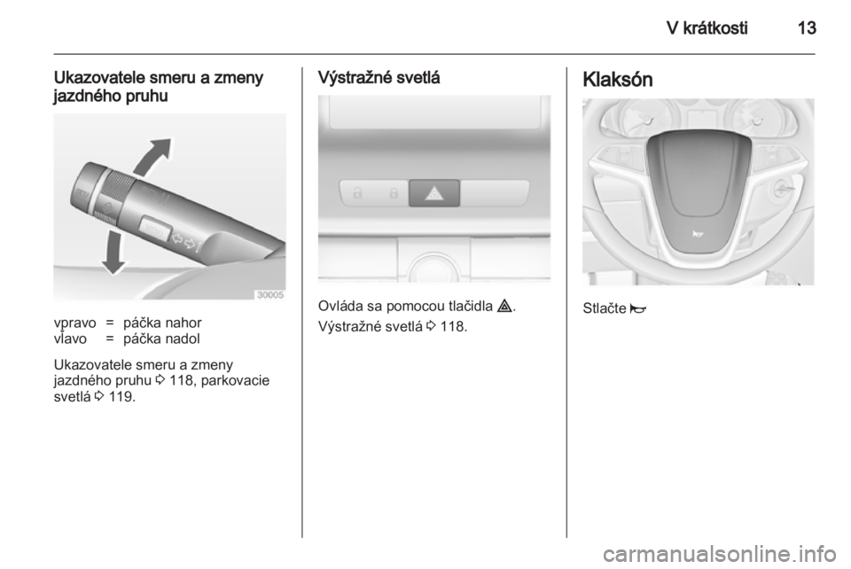 OPEL INSIGNIA 2011  Používateľská príručka (in Slovak) 