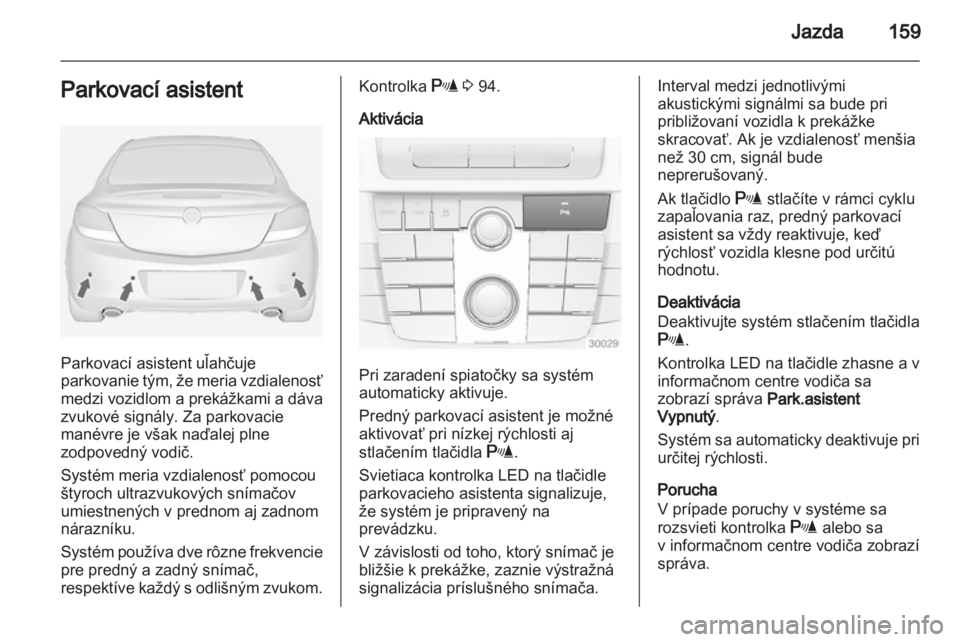 OPEL INSIGNIA 2012  Používateľská príručka (in Slovak) 