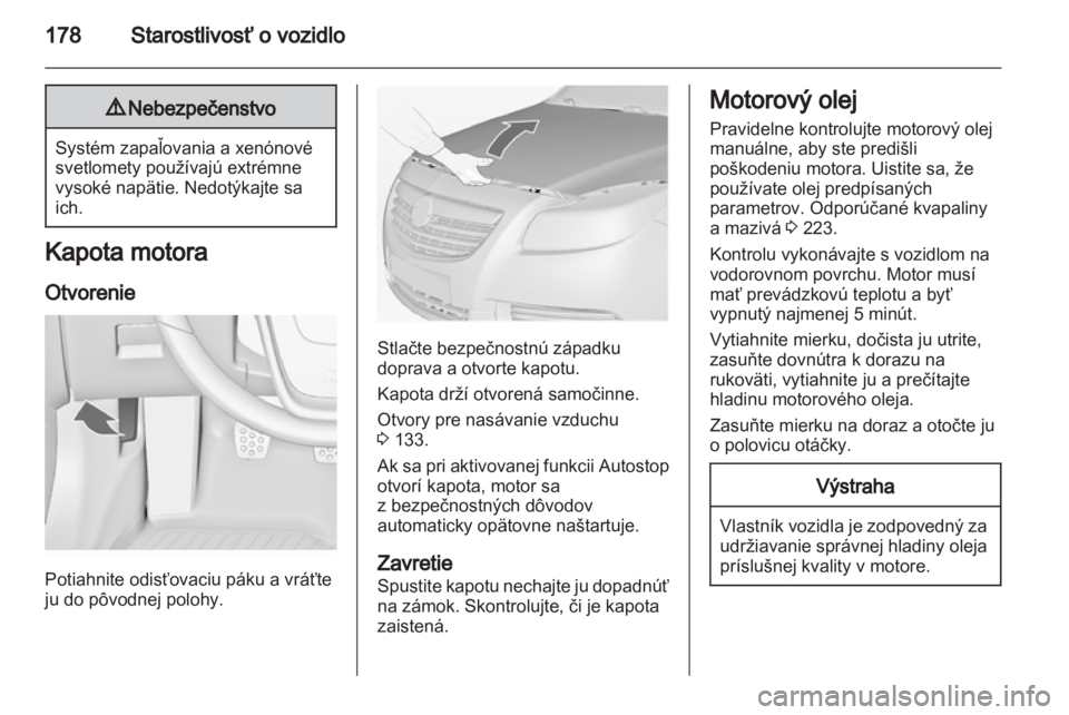 OPEL INSIGNIA 2012  Používateľská príručka (in Slovak) 