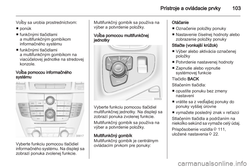 OPEL INSIGNIA 2012.5  Používateľská príručka (in Slovak) 
