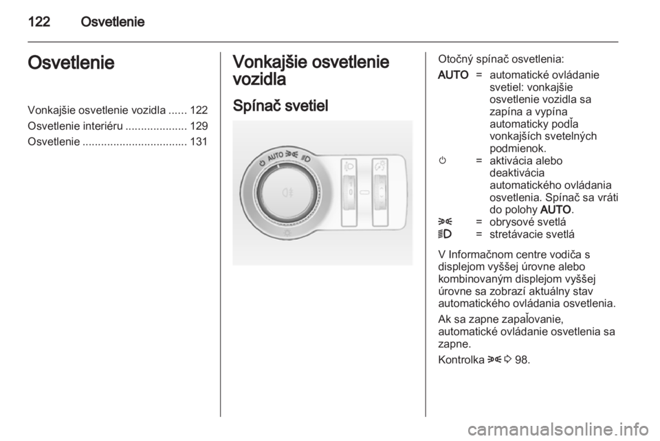 OPEL INSIGNIA 2013  Používateľská príručka (in Slovak) 