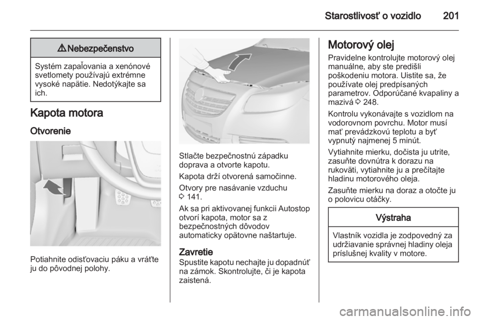 OPEL INSIGNIA 2013  Používateľská príručka (in Slovak) 