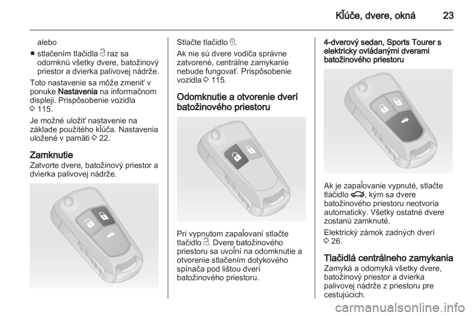 OPEL INSIGNIA 2013  Používateľská príručka (in Slovak) 