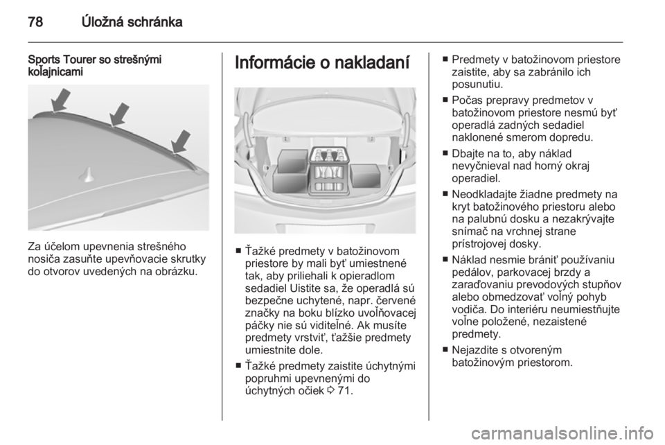 OPEL INSIGNIA 2013  Používateľská príručka (in Slovak) 