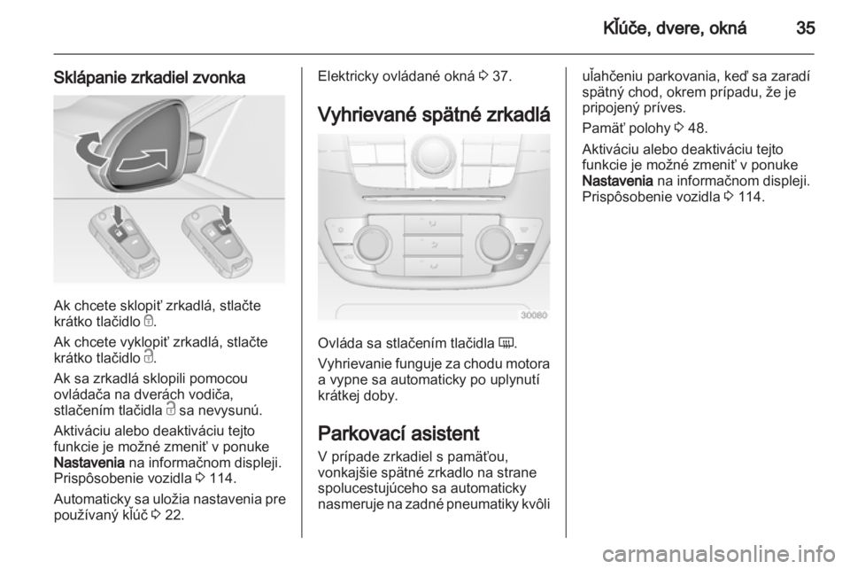 OPEL INSIGNIA 2013.5  Používateľská príručka (in Slovak) 