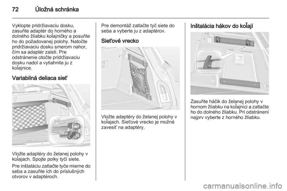 OPEL INSIGNIA 2013.5  Používateľská príručka (in Slovak) 