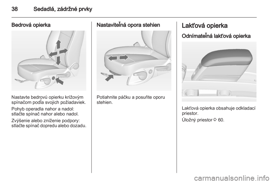 OPEL MERIVA 2011  Používateľská príručka (in Slovak) 