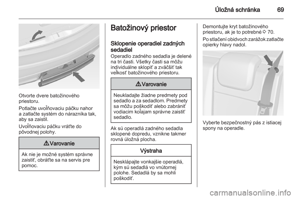 OPEL MERIVA 2011  Používateľská príručka (in Slovak) 