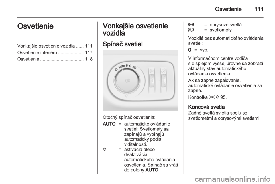 OPEL MERIVA 2011.5  Používateľská príručka (in Slovak) 