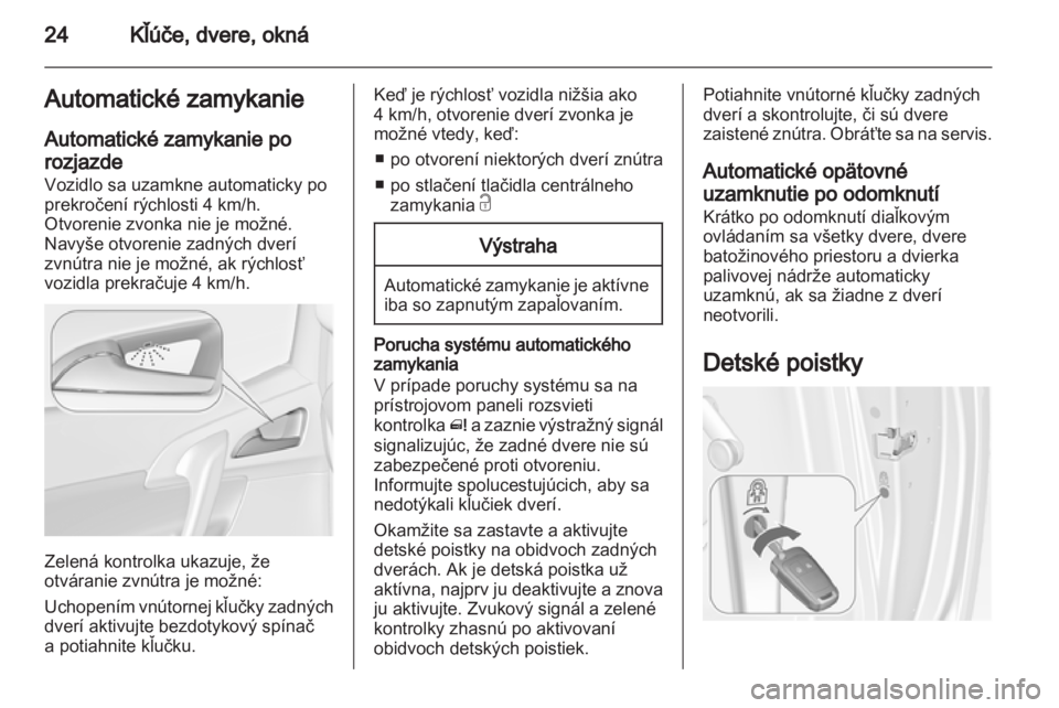 OPEL MERIVA 2011.5  Používateľská príručka (in Slovak) 