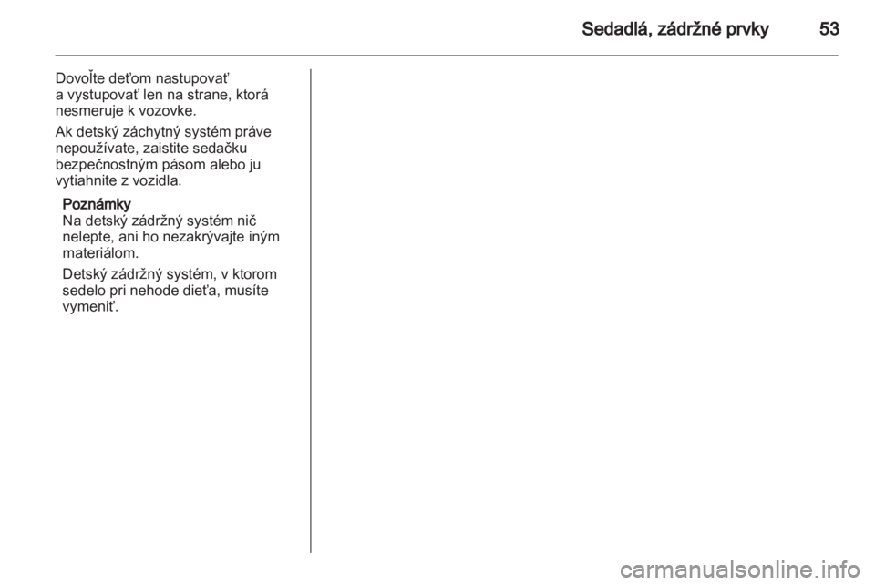 OPEL MERIVA 2011.5  Používateľská príručka (in Slovak) 