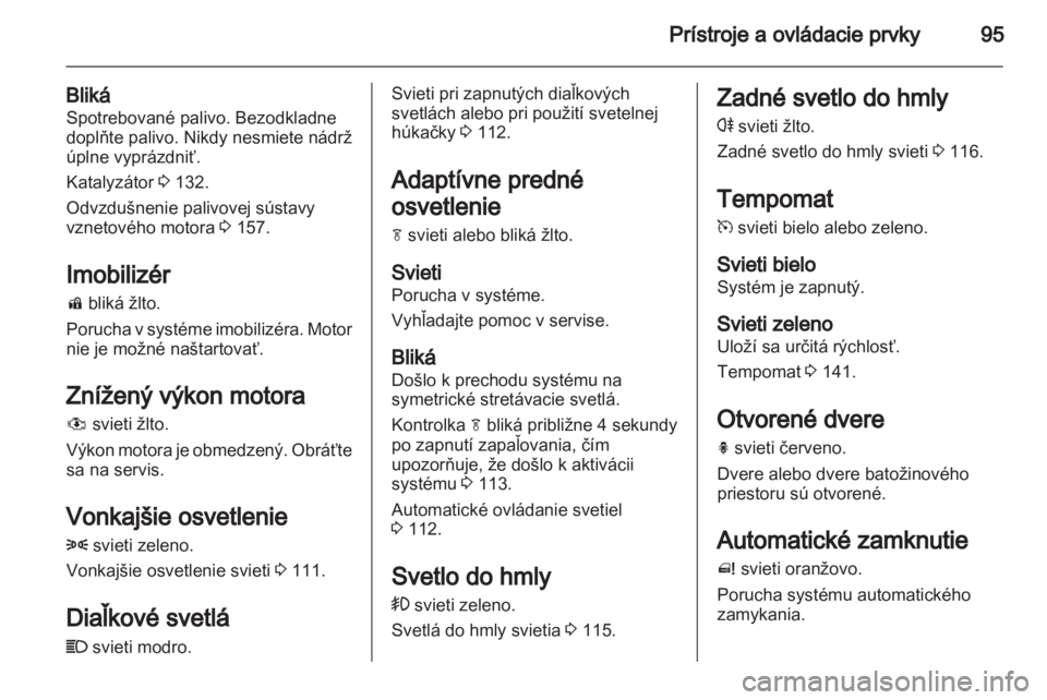 OPEL MERIVA 2011.5  Používateľská príručka (in Slovak) 