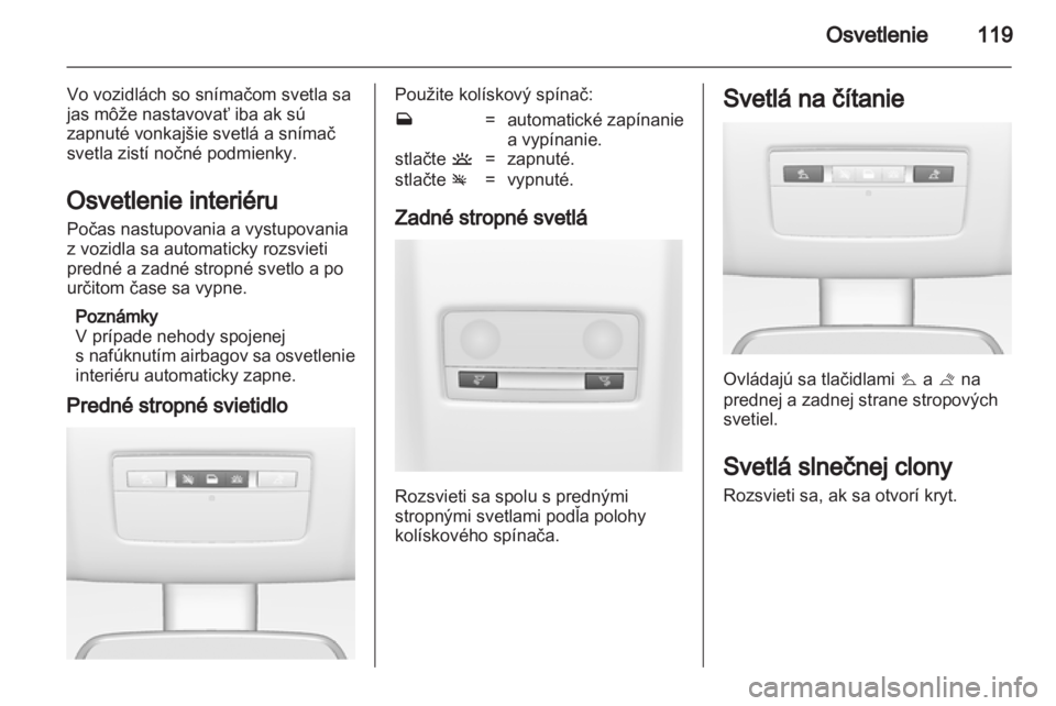 OPEL MERIVA 2012.5  Používateľská príručka (in Slovak) 