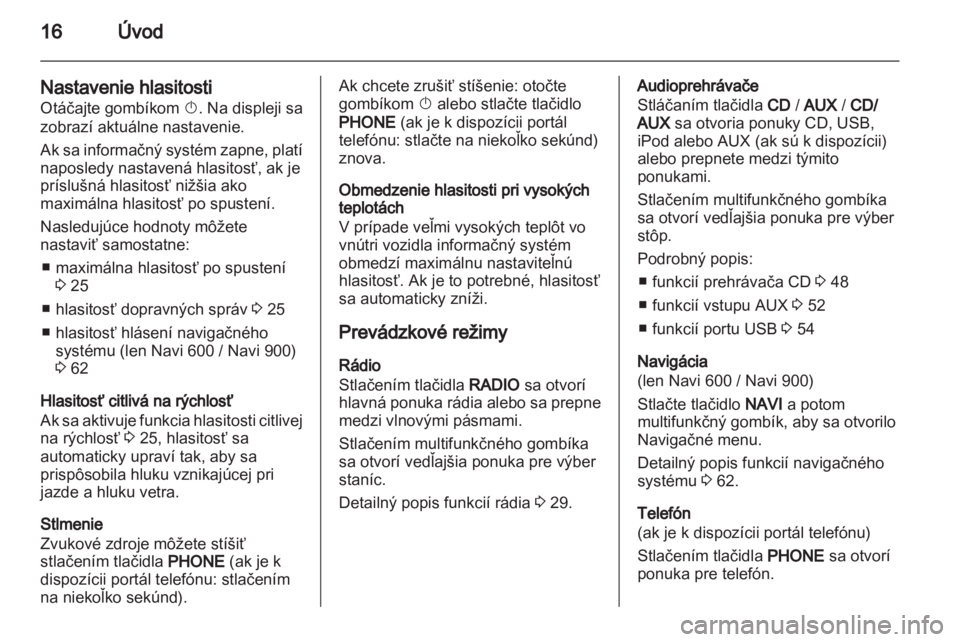 OPEL MERIVA 2013  Návod na obsluhu informačného systému (in Slovak) 