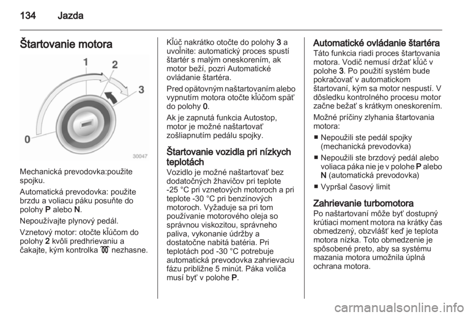 OPEL MERIVA 2013  Používateľská príručka (in Slovak) 