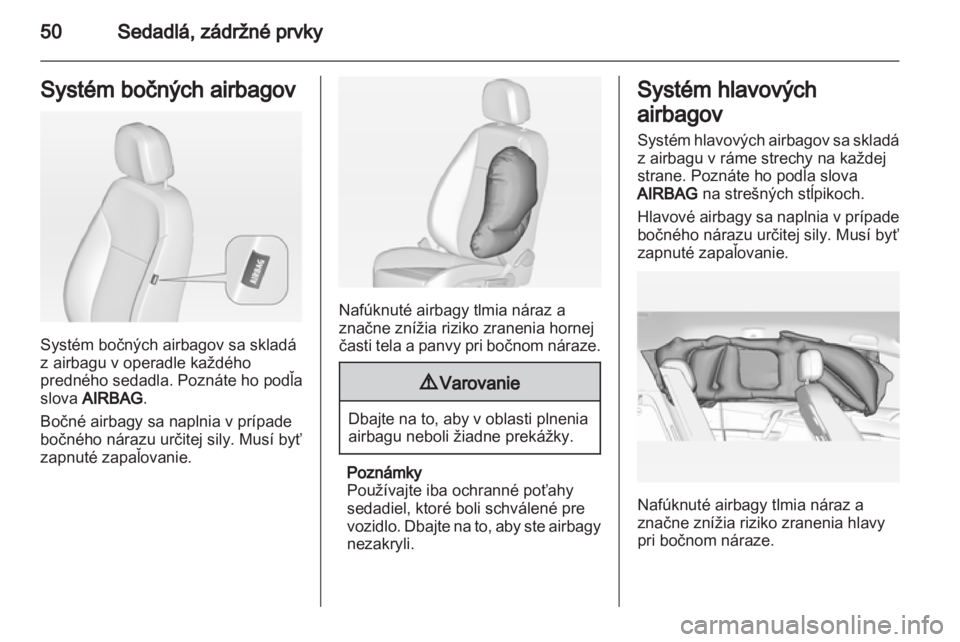 OPEL MERIVA 2013  Používateľská príručka (in Slovak) 