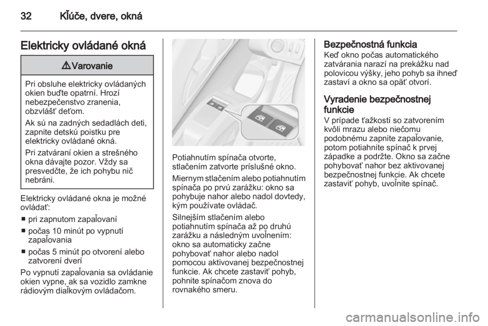 OPEL MERIVA 2013.5  Používateľská príručka (in Slovak) 