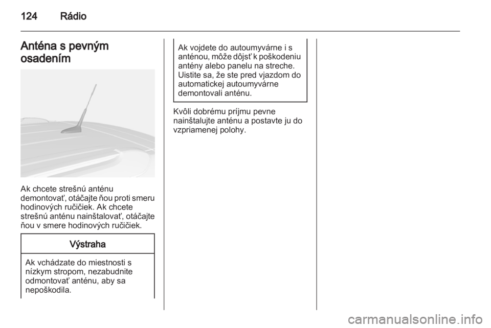 OPEL MOKKA 2013  Návod na obsluhu informačného systému (in Slovak) 