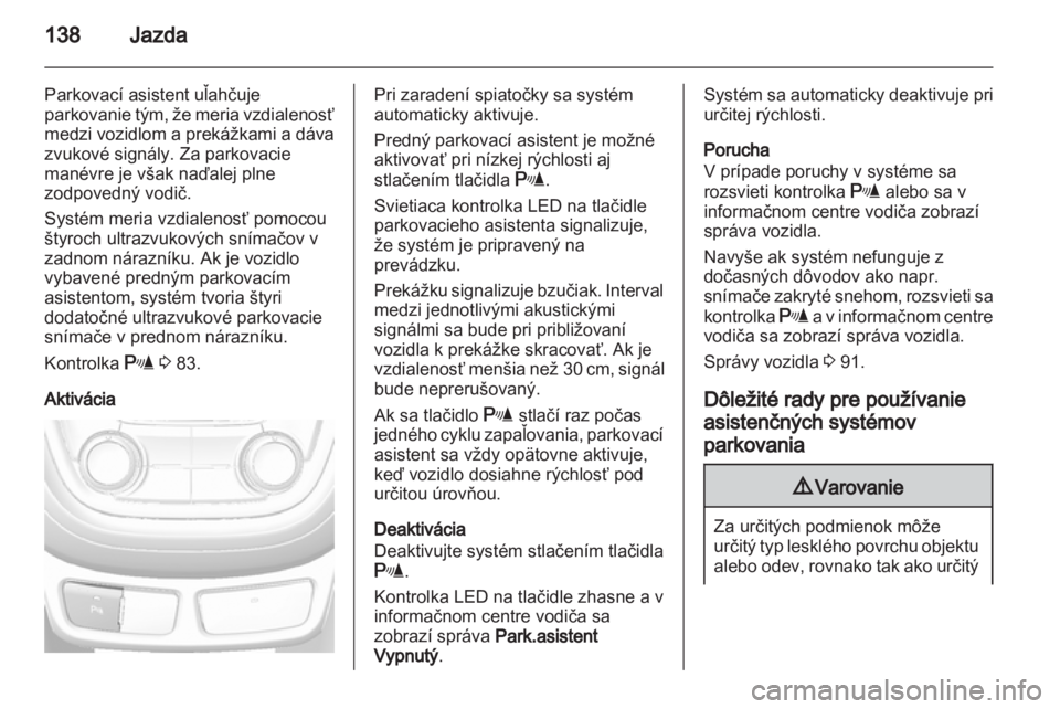 OPEL MOKKA 2013  Používateľská príručka (in Slovak) 