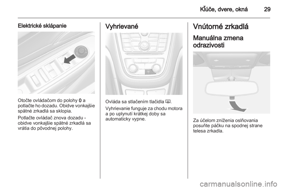OPEL MOKKA 2013  Používateľská príručka (in Slovak) 