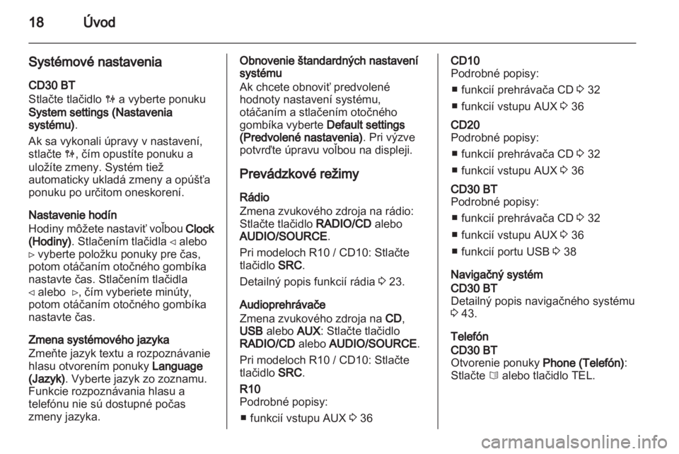 OPEL VIVARO 2012  Návod na obsluhu informačného systému (in Slovak) 