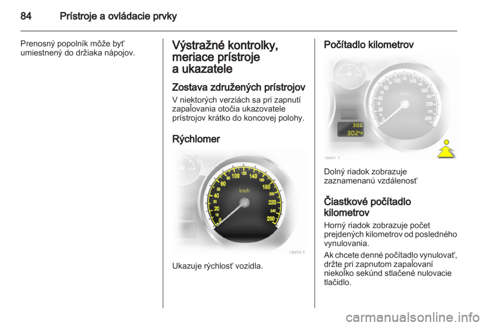 OPEL ZAFIRA 2010.5  Používateľská príručka (in Slovak) 