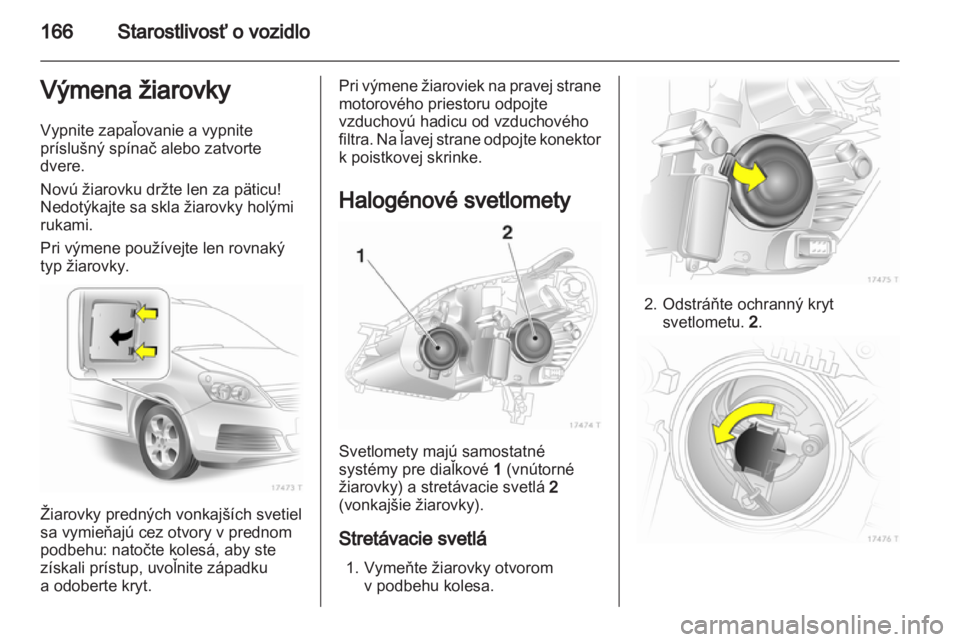 OPEL ZAFIRA 2012  Používateľská príručka (in Slovak) 