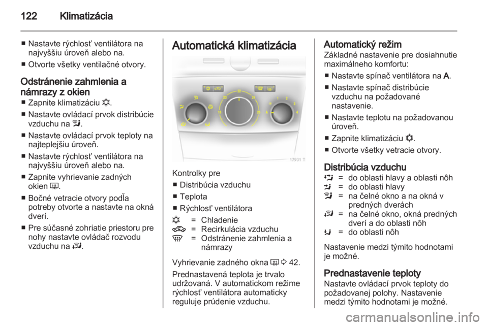 OPEL ZAFIRA 2013  Používateľská príručka (in Slovak) 