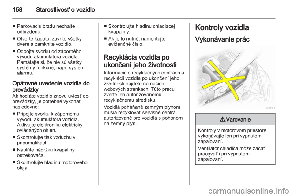 OPEL ZAFIRA 2013  Používateľská príručka (in Slovak) 
