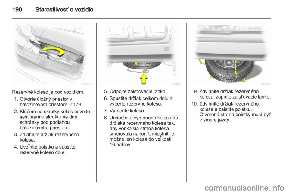 OPEL ZAFIRA 2013  Používateľská príručka (in Slovak) 