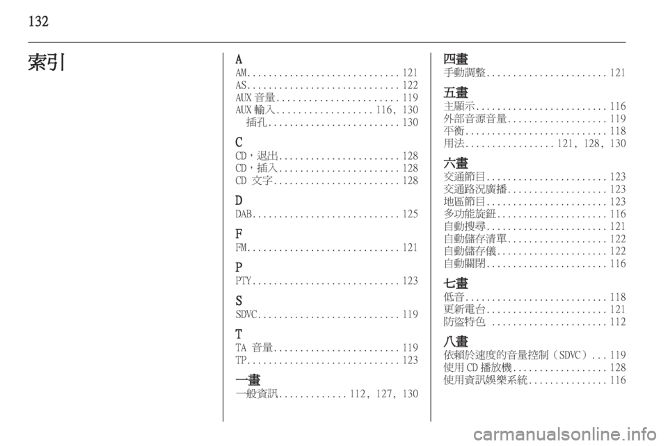 OPEL CORSA 2013 車載資訊娛樂系統手冊 (in Taiwanese) OPEL CORSA 2013 車載資訊娛樂系統手冊 (in Taiwanese)